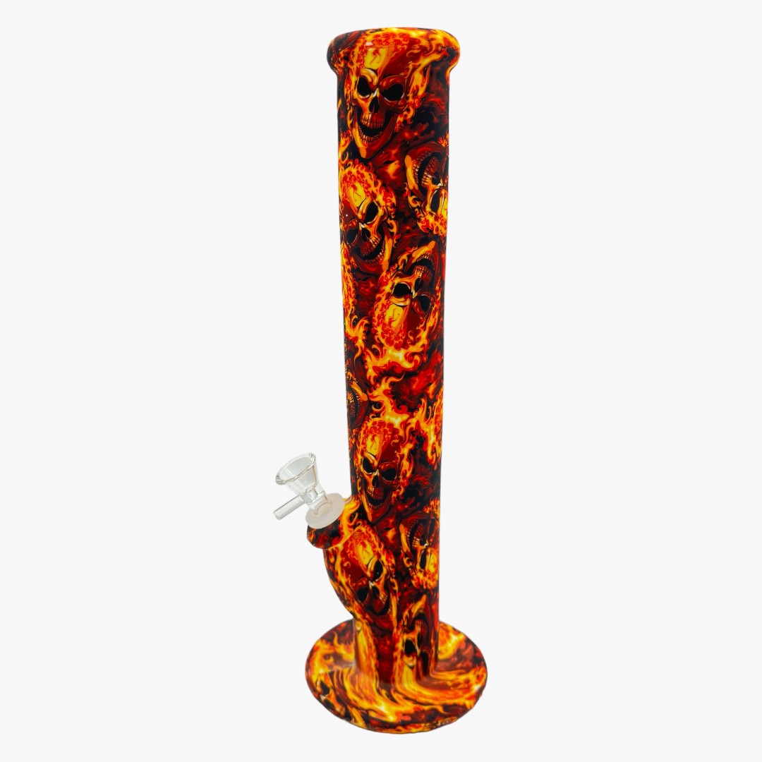 14'' STRAIGHT SILICONE BONG