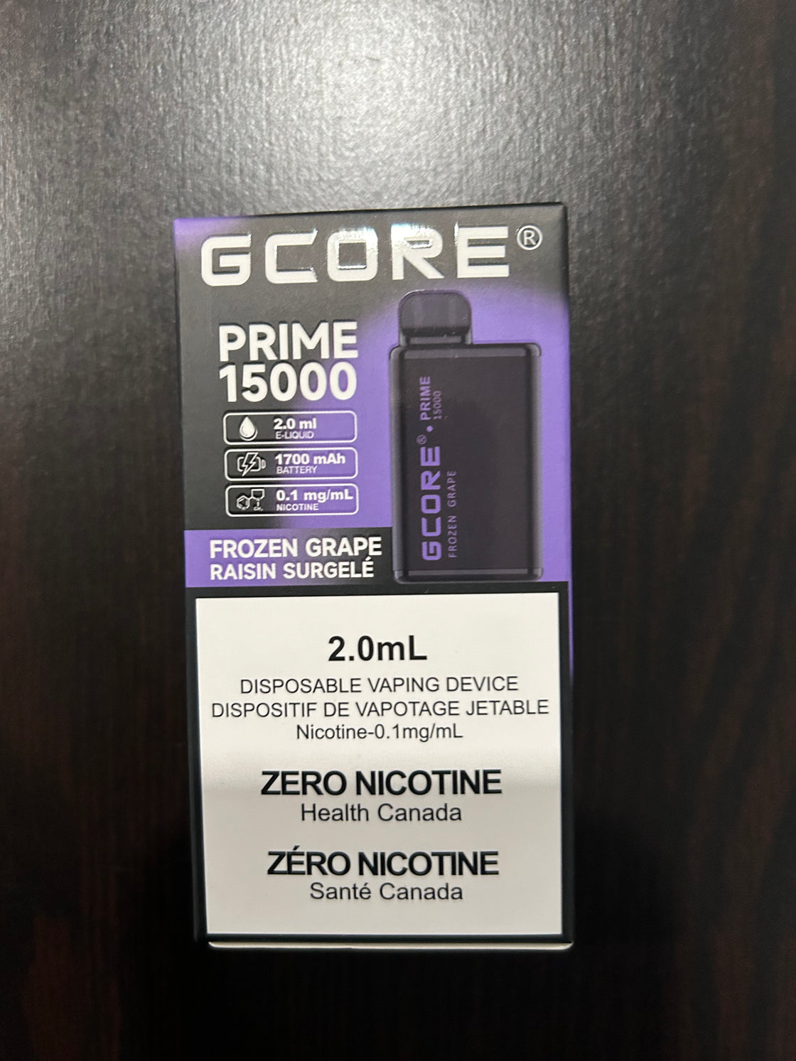 PRIME 15000 PUFF 0 NIC