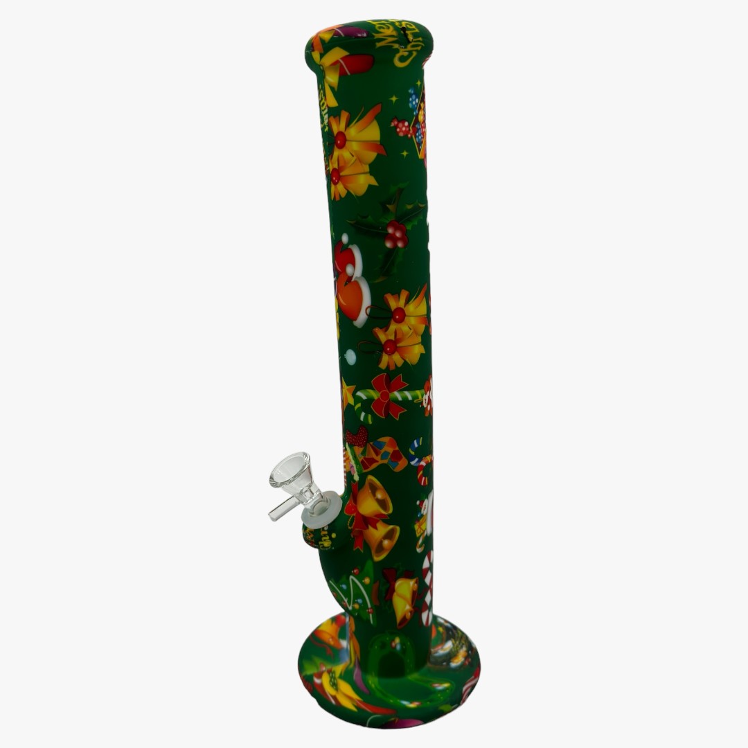 14'' STRAIGHT SILICONE BONG