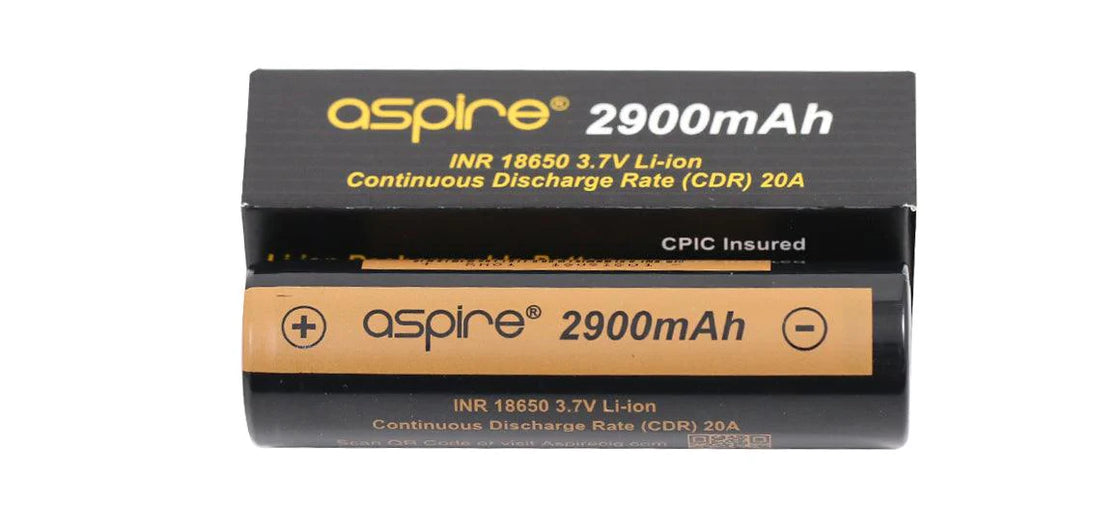 ASPIRE INR 18650 2900MAH BATTERY