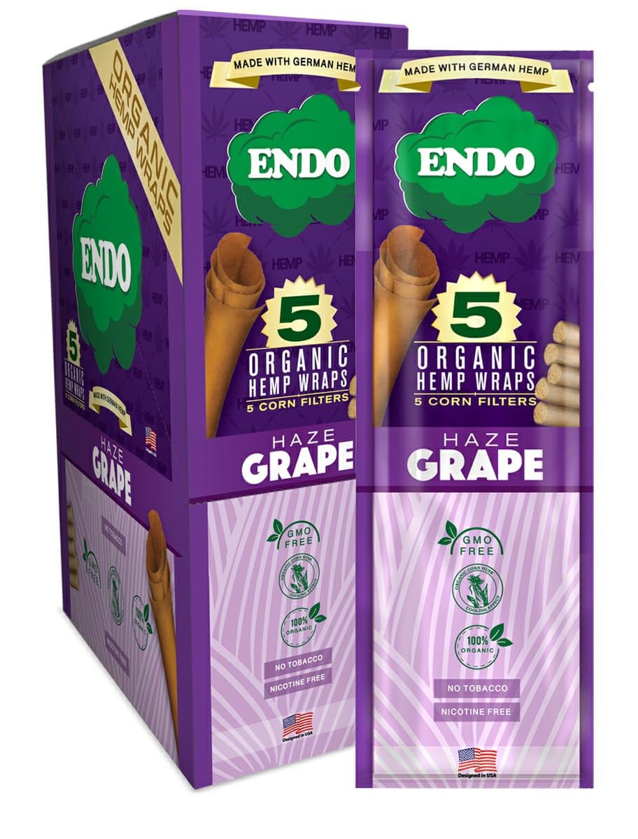 ENDO ORGANIC HEMP WRAPS