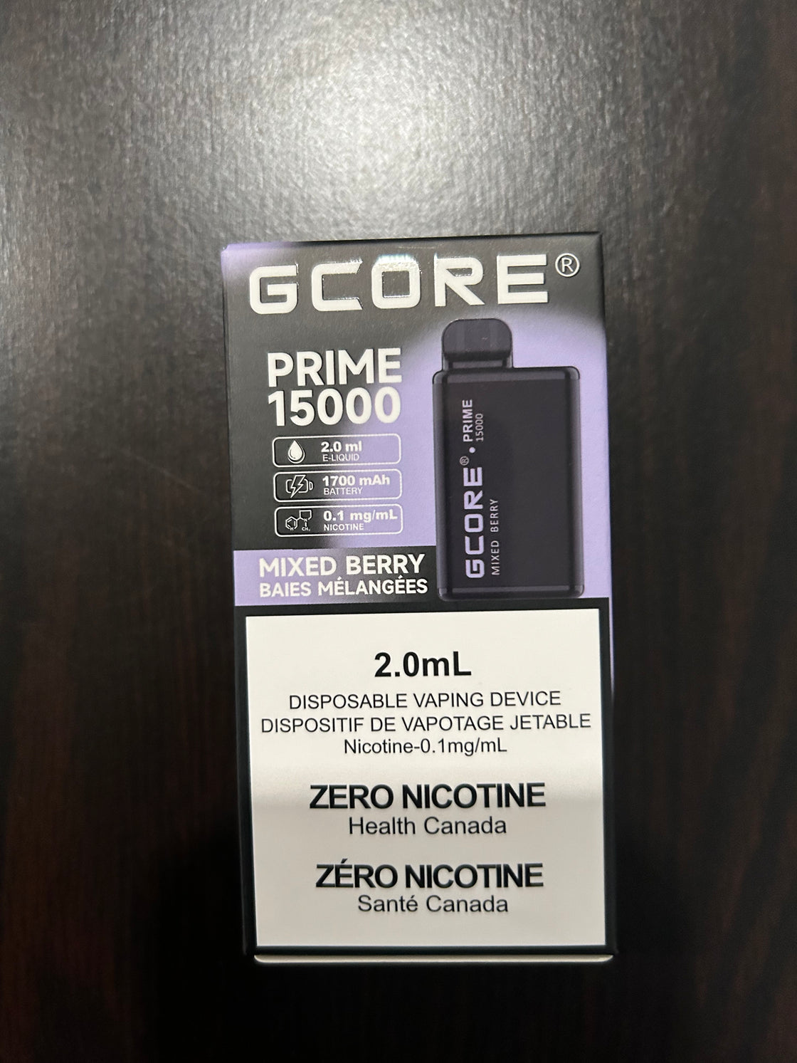 PRIME 15000 PUFF 0 NIC