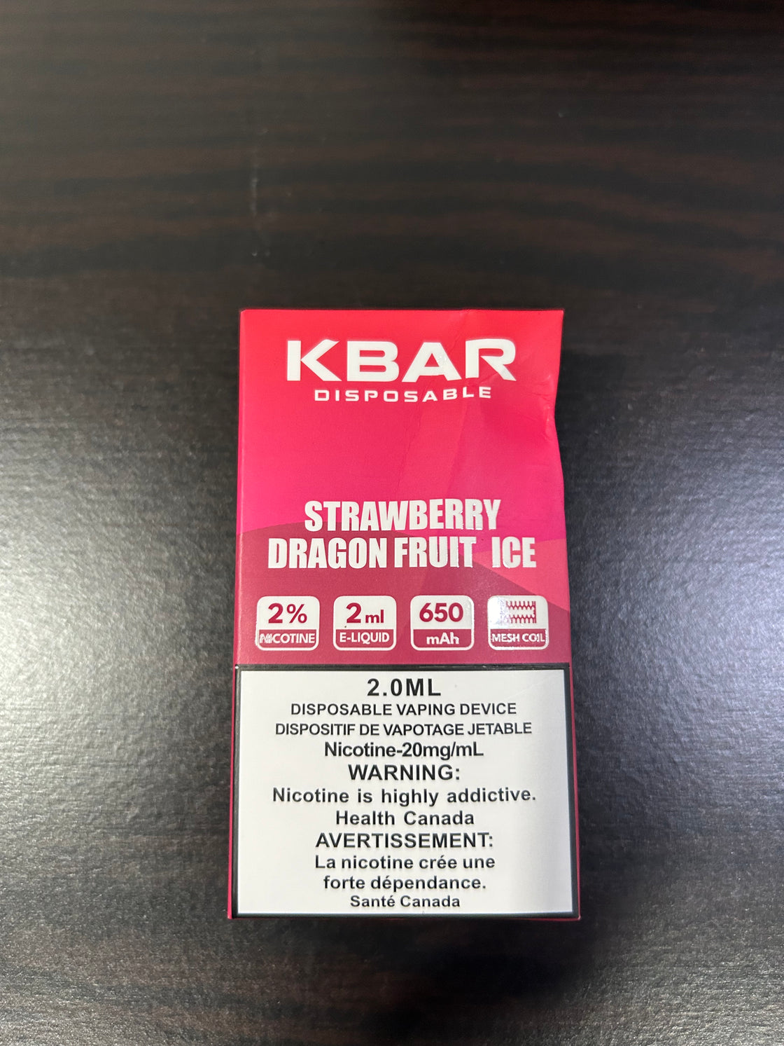 KBAR DISPOSABLE