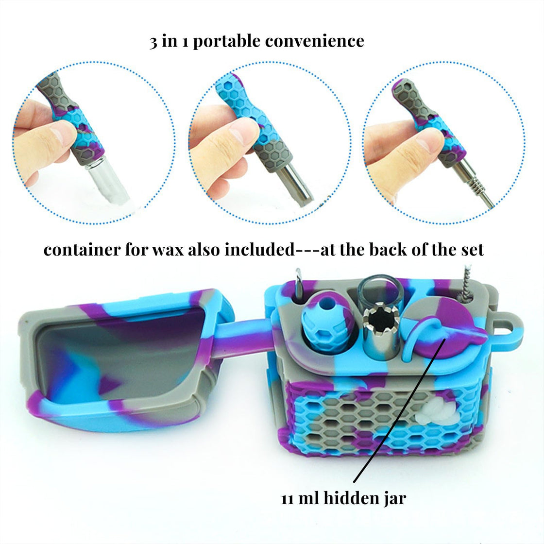 SILICONE NECTAR COLLECTOR