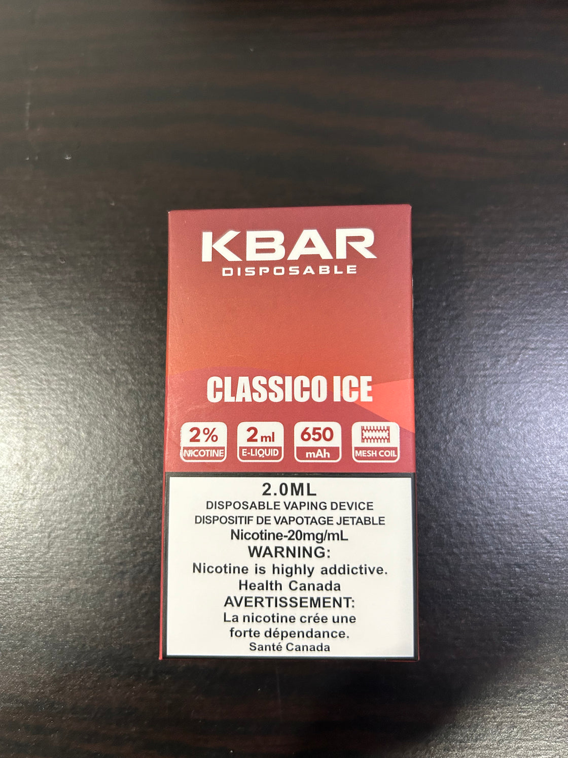 KBAR DISPOSABLE