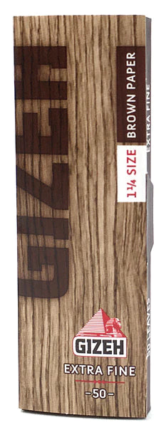 GIZEH BROWN EXTRA FINE 1 1/4 PAPERS