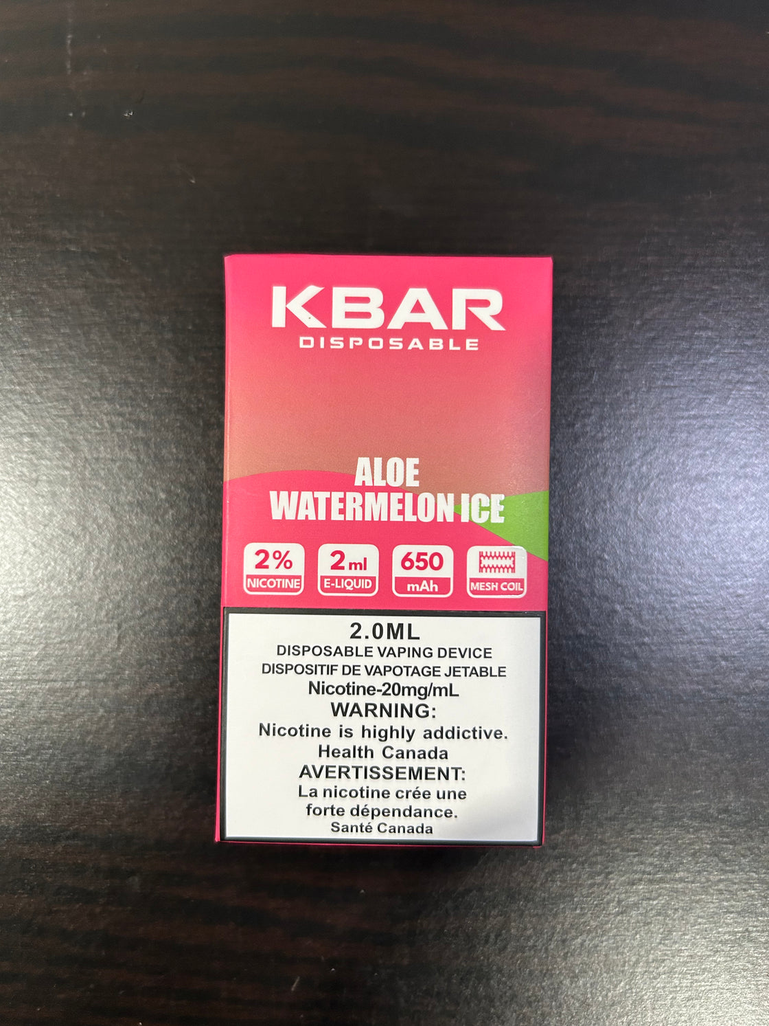 KBAR DISPOSABLE