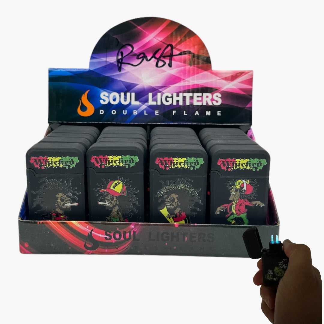 DOUBLE FLAME TORCH RASTA