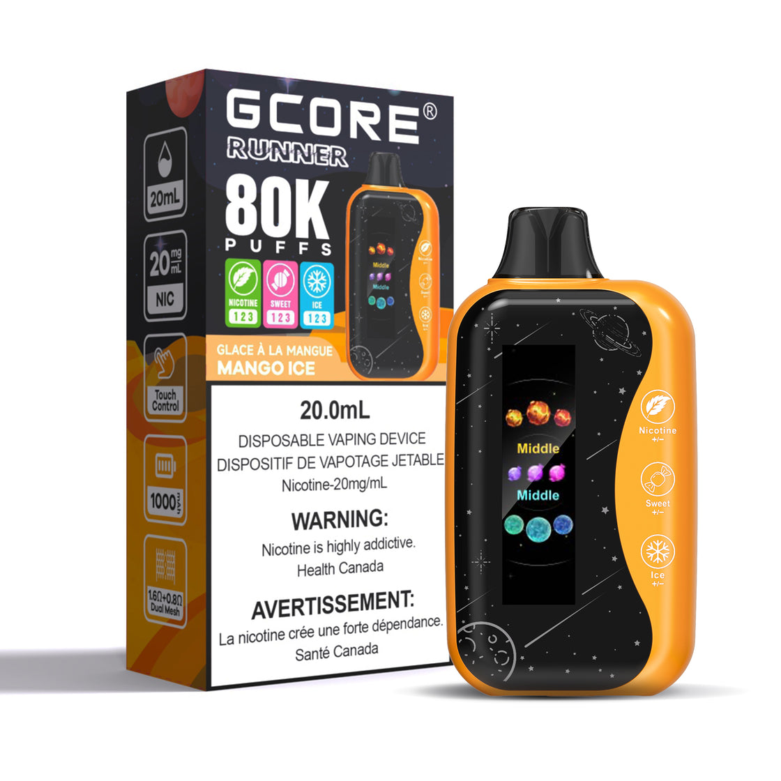 GCORE RUNNER 80K