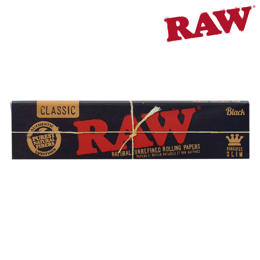RAW KING SIZE BLACK PAPERS