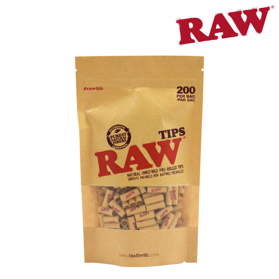 RAW TIPS 200 BAG