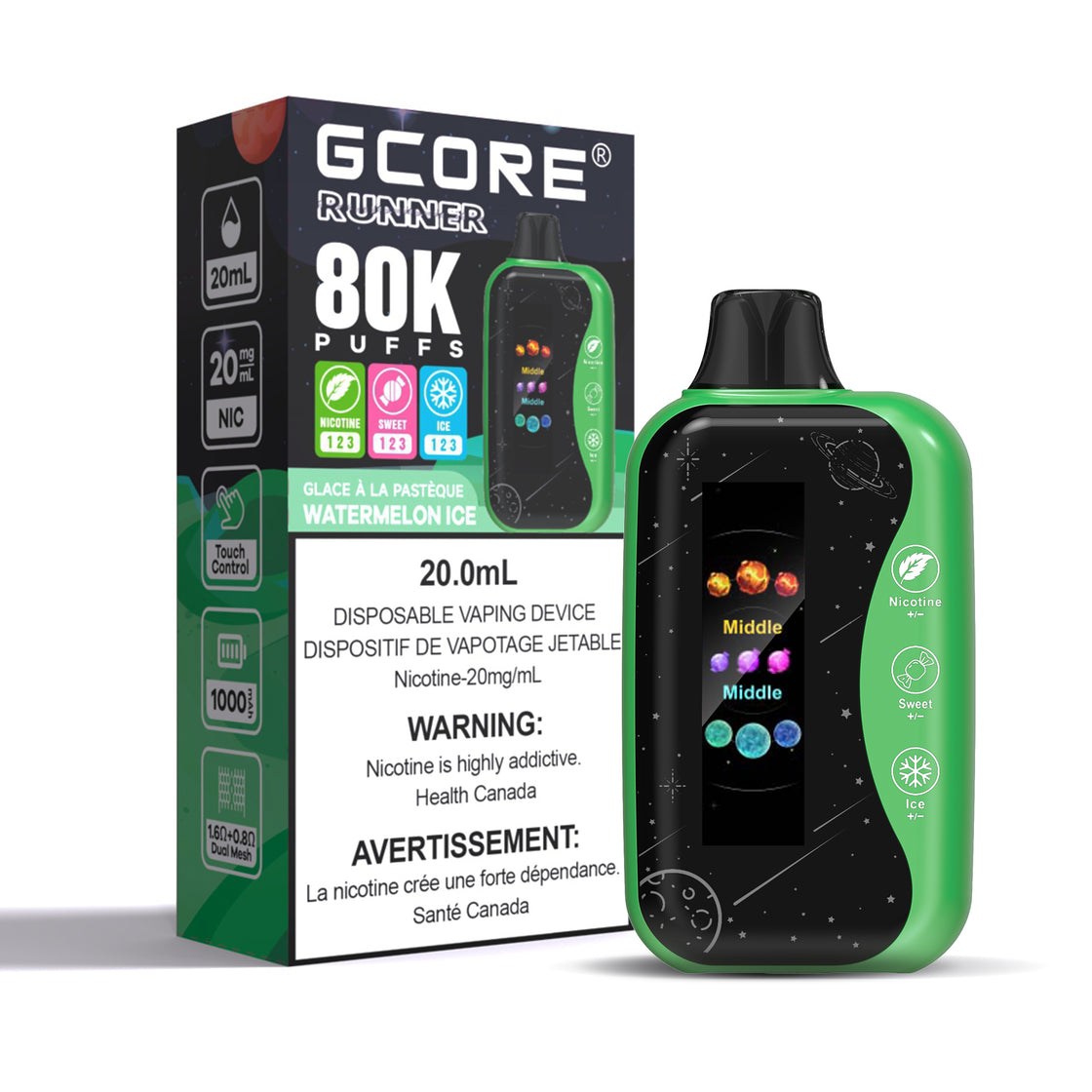 GCORE RUNNER 80K