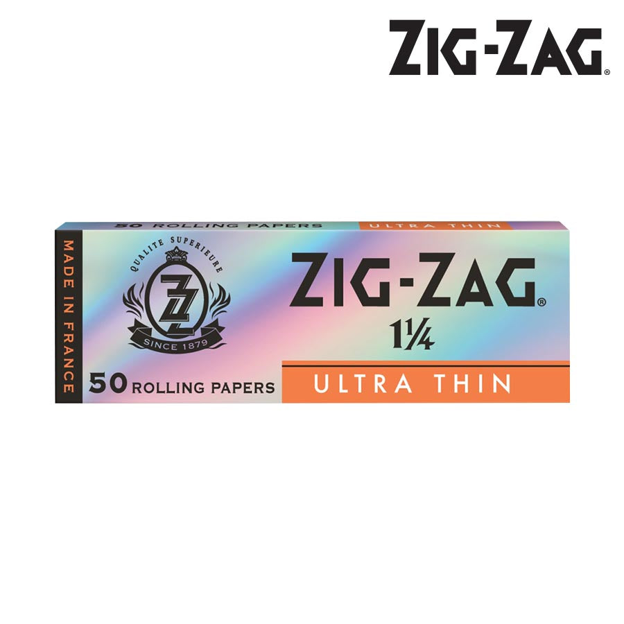 ZIG ZAG ULTRA THIN 1 1/4 SILVER
