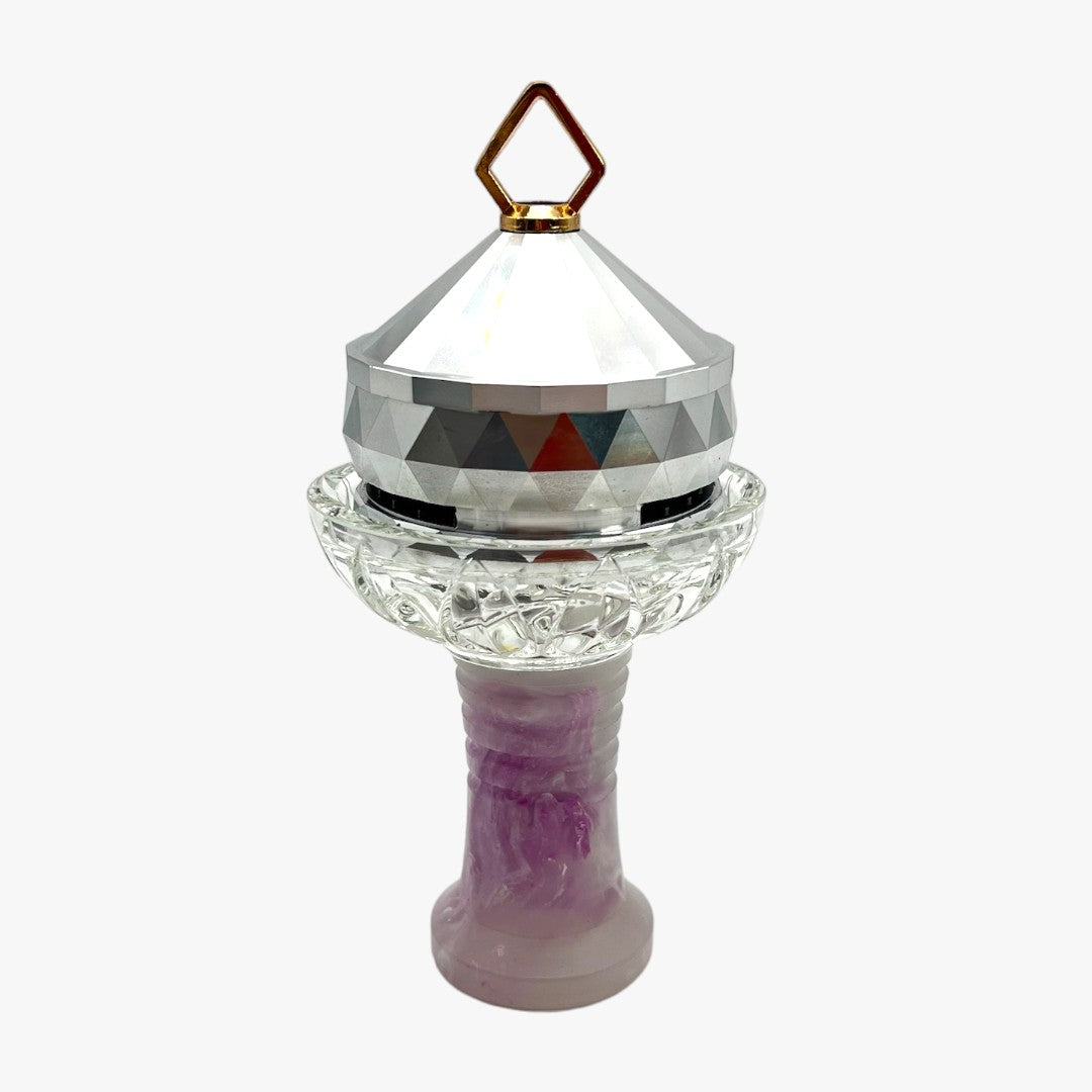 CRYSTAL HEAD WITH HEAT MANAGEMENT