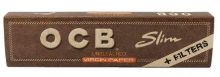 OCB SLIM UNBLEACHED PAPER + FILTER