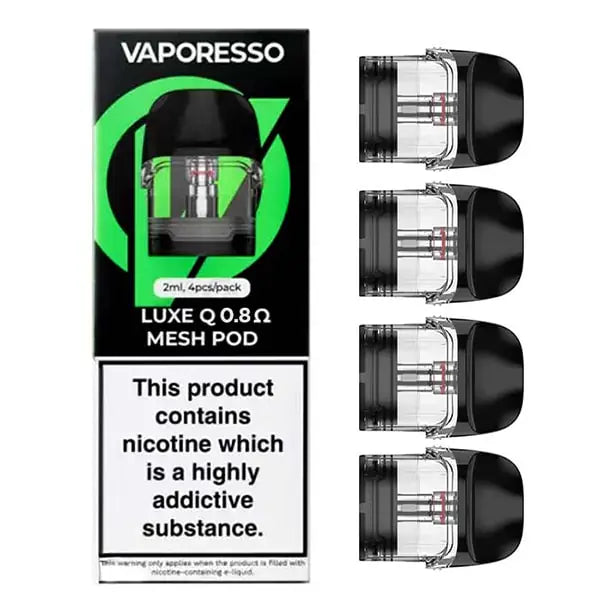 VAPORESSO LUXE Q REPLACEMENT POD (4 PK) [CRC]